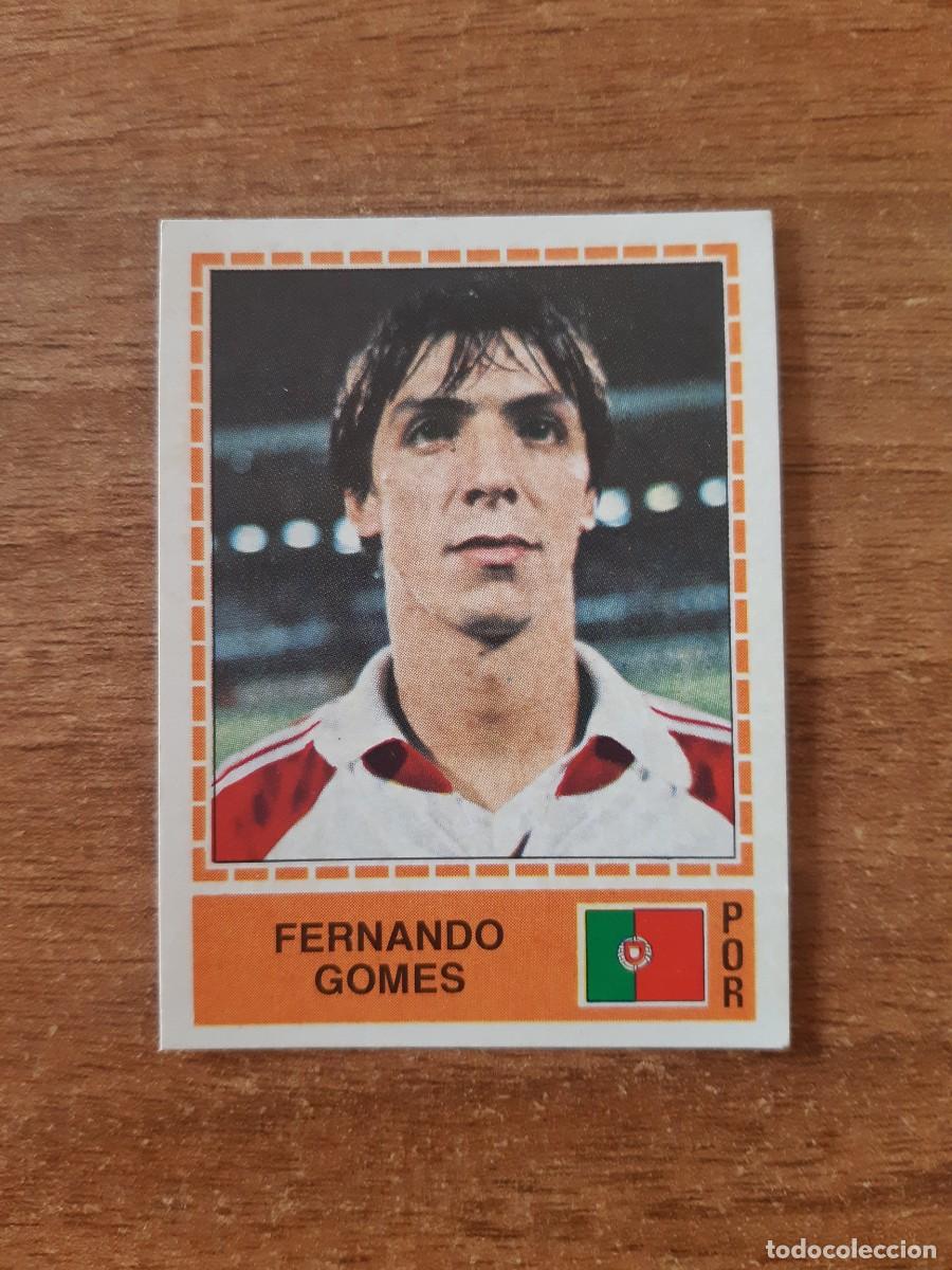 Cromos de f&uacute;tbol: N&deg;242 FERNANDO GOMES PORTUGAL EUROPA 80 PANINI EURO ITALIA 1980 PANINI. NUNCA PEGADO, SIN PEGAR