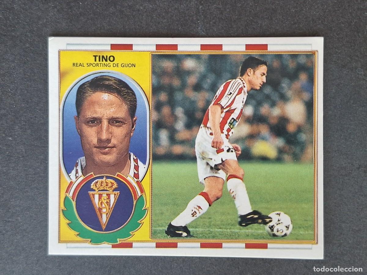 Cromos de f&uacute;tbol: L4 TINO SPORTING DE GIJON LIGA ESTE 1996 1997 96 97 NUNCA PEGADO SIN PEGAR