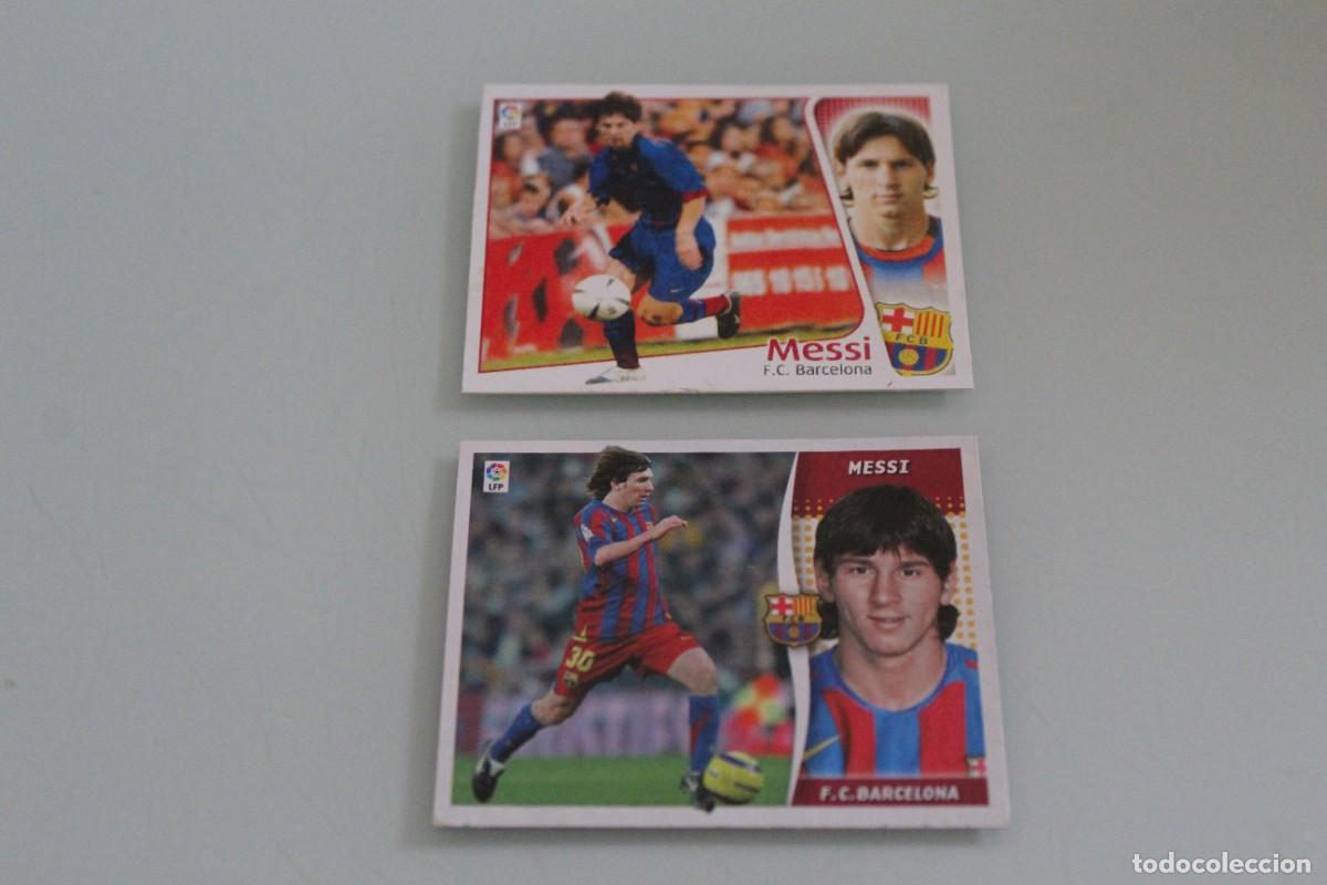 Cromos de f&uacute;tbol: ESTE 06 07 MESSI RECUPERADO DE &Aacute;LBUM + REGALO (LEER DESCRIPCI&Oacute;N)