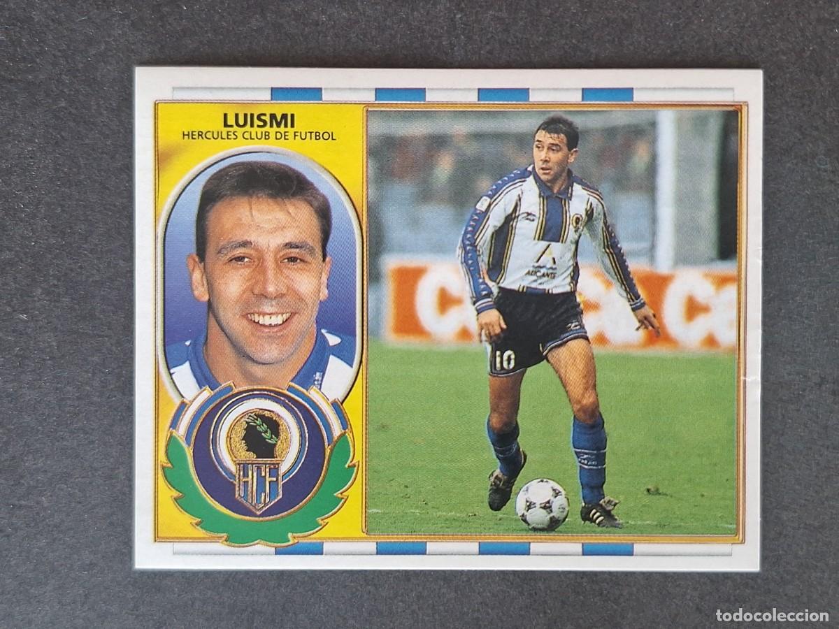 Cromos de f&uacute;tbol: L4 LUISMI HERCULES C. F. LIGA ESTE 1996 1997 96 97 NUNCA PEGADO SIN PEGAR