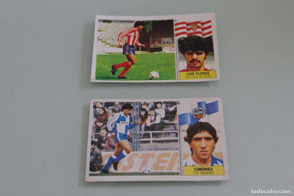 Cromos de f&uacute;tbol: ESTE 86 87 GIM&Eacute;NEZ COLOCA RECUPERADO DE &Aacute;LBUM + REGALO (LEER DESCRIPCI&Oacute;N)