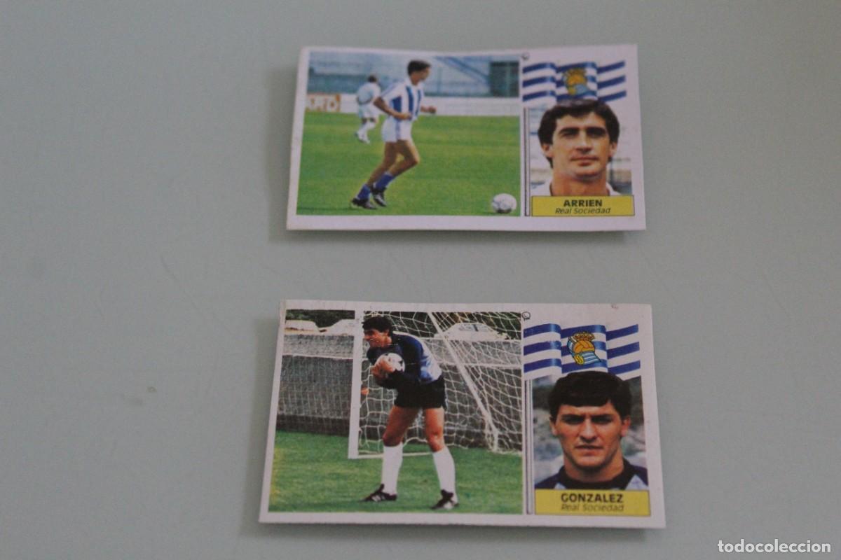 Cromos de f&uacute;tbol: ESTE 86 87 GONZ&Aacute;LEZ COLOCA RECUPERADO DE &Aacute;LBUM + REGALO (LEER DESCRIPCI&Oacute;N)