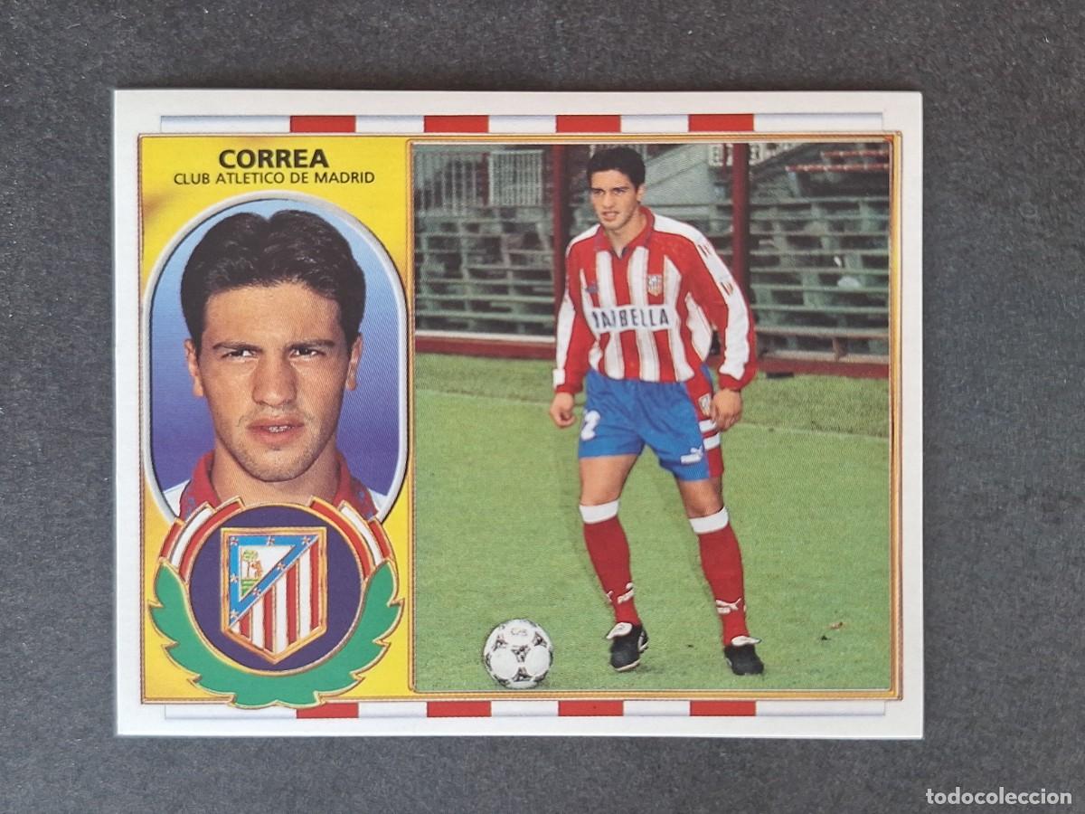 Cromos de f&uacute;tbol: L4 CORREA ATLETICO DE MADRID LIGA ESTE 1996 1997 96 97 NUNCA PEGADO SIN PEGAR