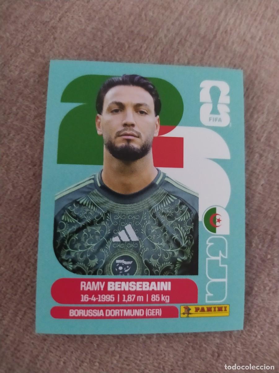 Cromos de f&uacute;tbol: ALG 03 Ramy BENSEBAINI 3 Algeria Argelia Mundial 2026 Panini