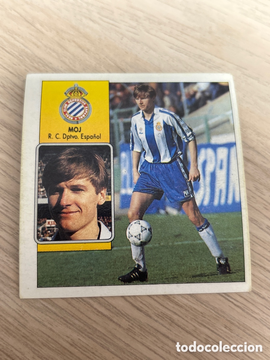 Fu&szlig;ball-Sticker: MOJ ESPANYOL LIGA ESTE 1992 1993 92 93 NUNCA PEGADO SIN PEGAR