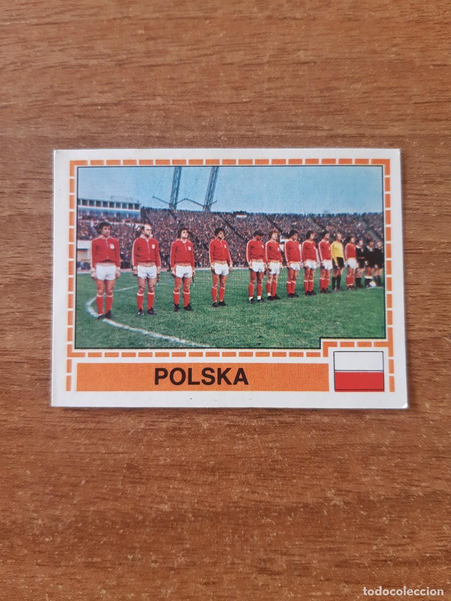 Cromos de f&uacute;tbol: N&deg;233 ALINEACI&Oacute;N POLONIA POLSKA EUROPA 80 PANINI EURO ITALIA 1980 PANINI. NUNCA PEGADO, SIN PEGAR