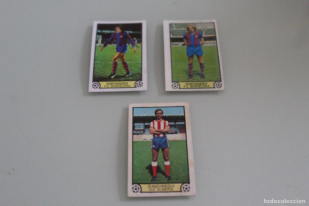 Cromos de f&uacute;tbol: ESTE 79 80 ZUNZUN&Eacute;GUI BAJA RECUPERADO DE &Aacute;LBUM + REGALO (LEER DESCRIPCI&Oacute;N)
