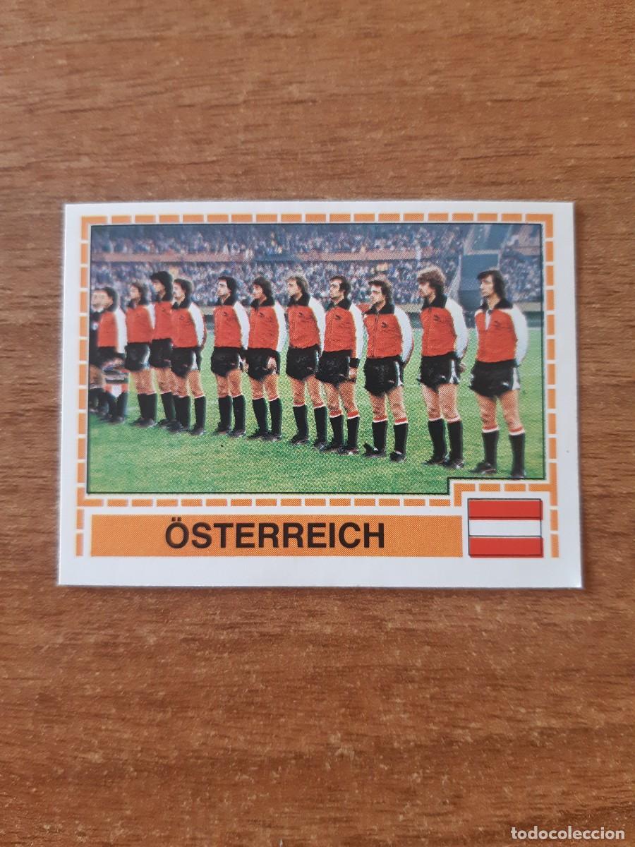 Cromos de f&uacute;tbol: N&deg;228 ALINEACI&Oacute;N &Ouml;STERREICH AUSTRIA EUROPA 80 PANINI EURO ITALIA 1980 PANINI.NUNCA PEGADO, SIN PEGAR