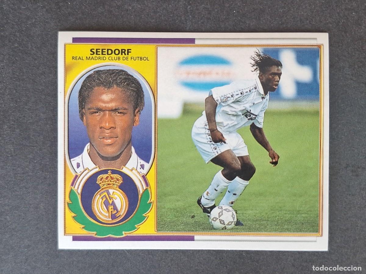 Cromos de f&uacute;tbol: L4 SEEDORF VERSION REAL MADRID LIGA ESTE 1996 1997 96 97 NUNCA PEGADO SIN PEGAR