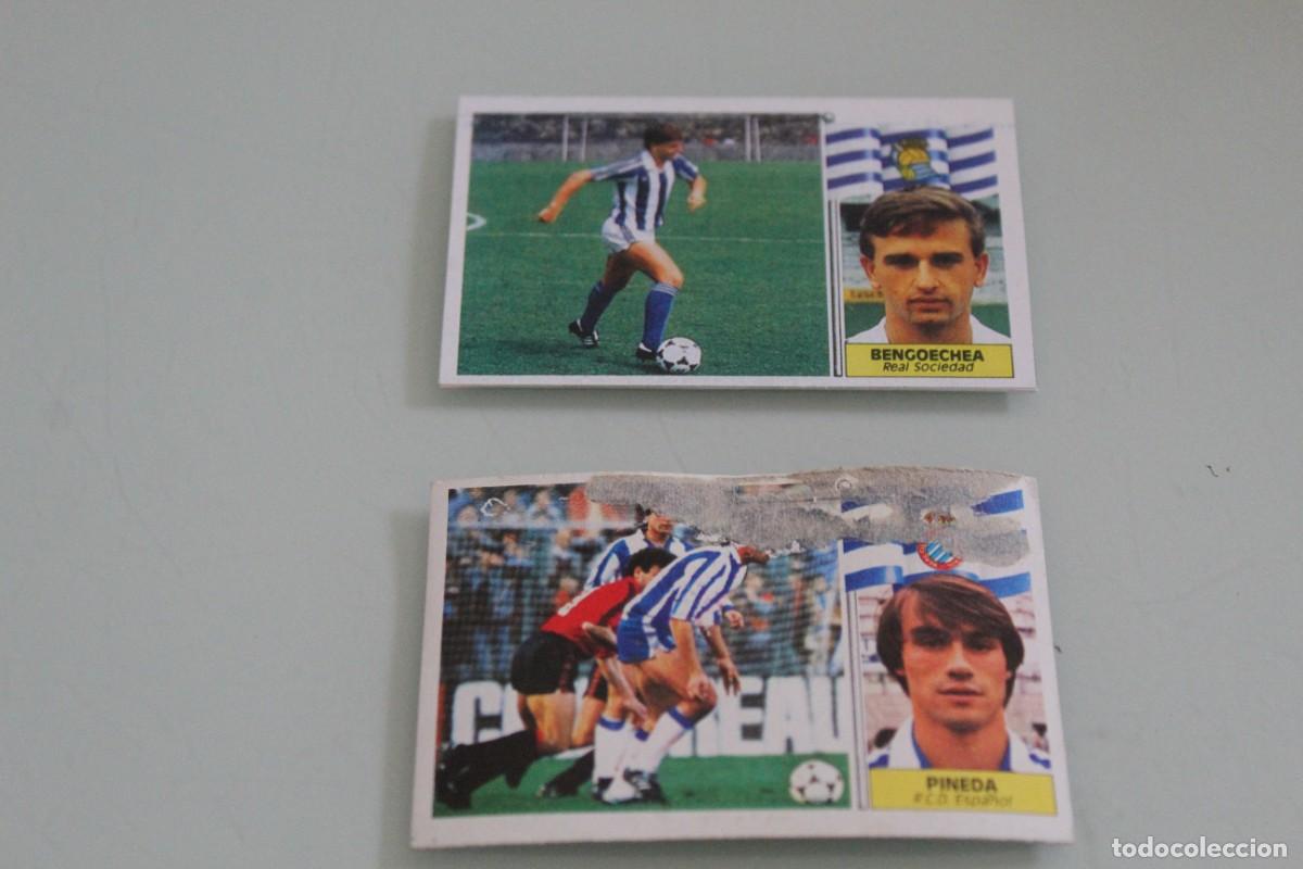 Cromos de f&uacute;tbol: ESTE 86 87 PINEDA RECUPERADO DE &Aacute;LBUM + REGALO (LEER DESCRIPCI&Oacute;N)
