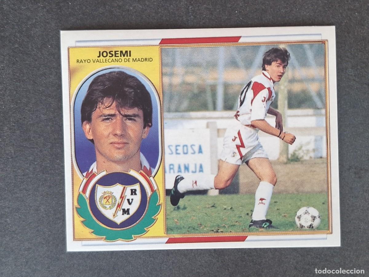 Cromos de f&uacute;tbol: L4 JOSEMI RAYO VALLECANO LIGA ESTE 1996 1997 96 97 NUNCA PEGADO SIN PEGAR