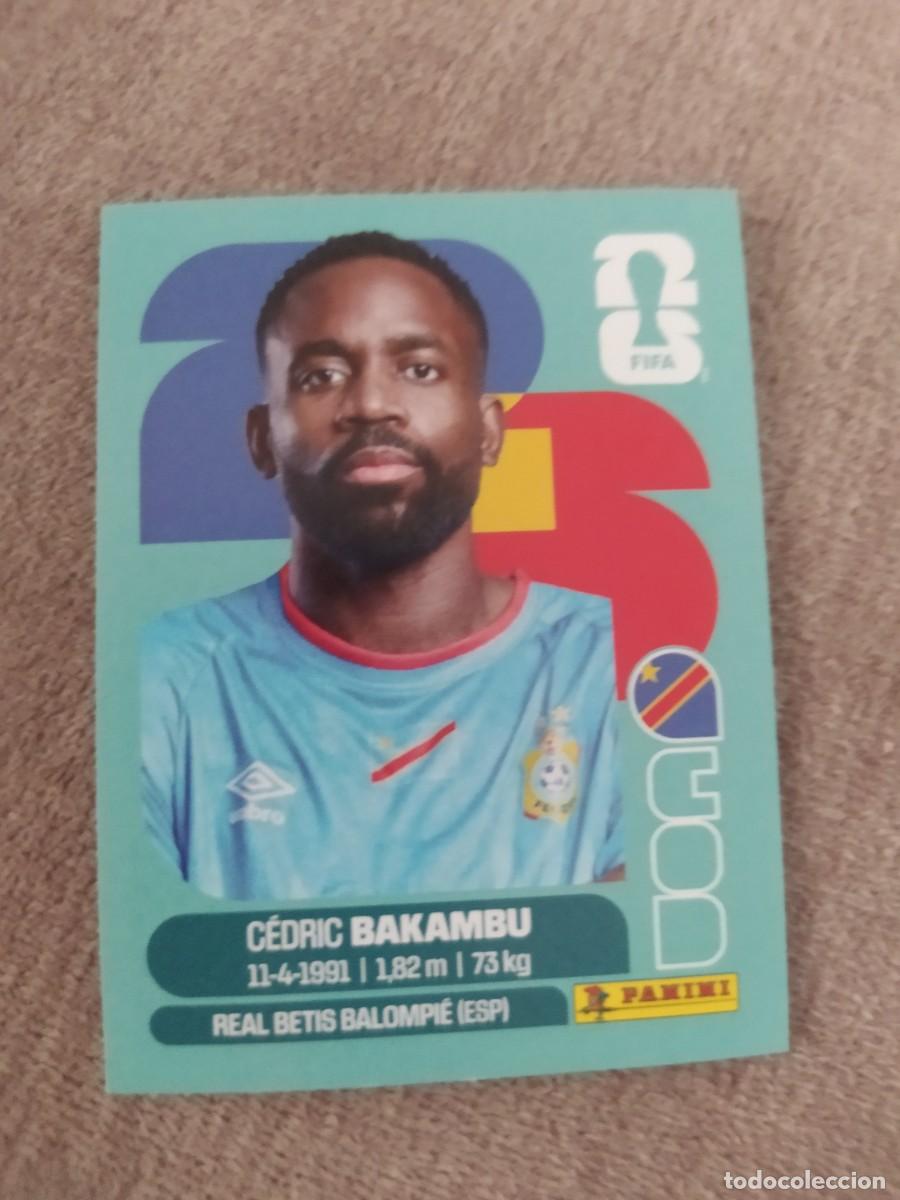 Cromos de f&uacute;tbol: COD 19 Cedric BAKAMBU RD Congo Mundial 2026 Panini