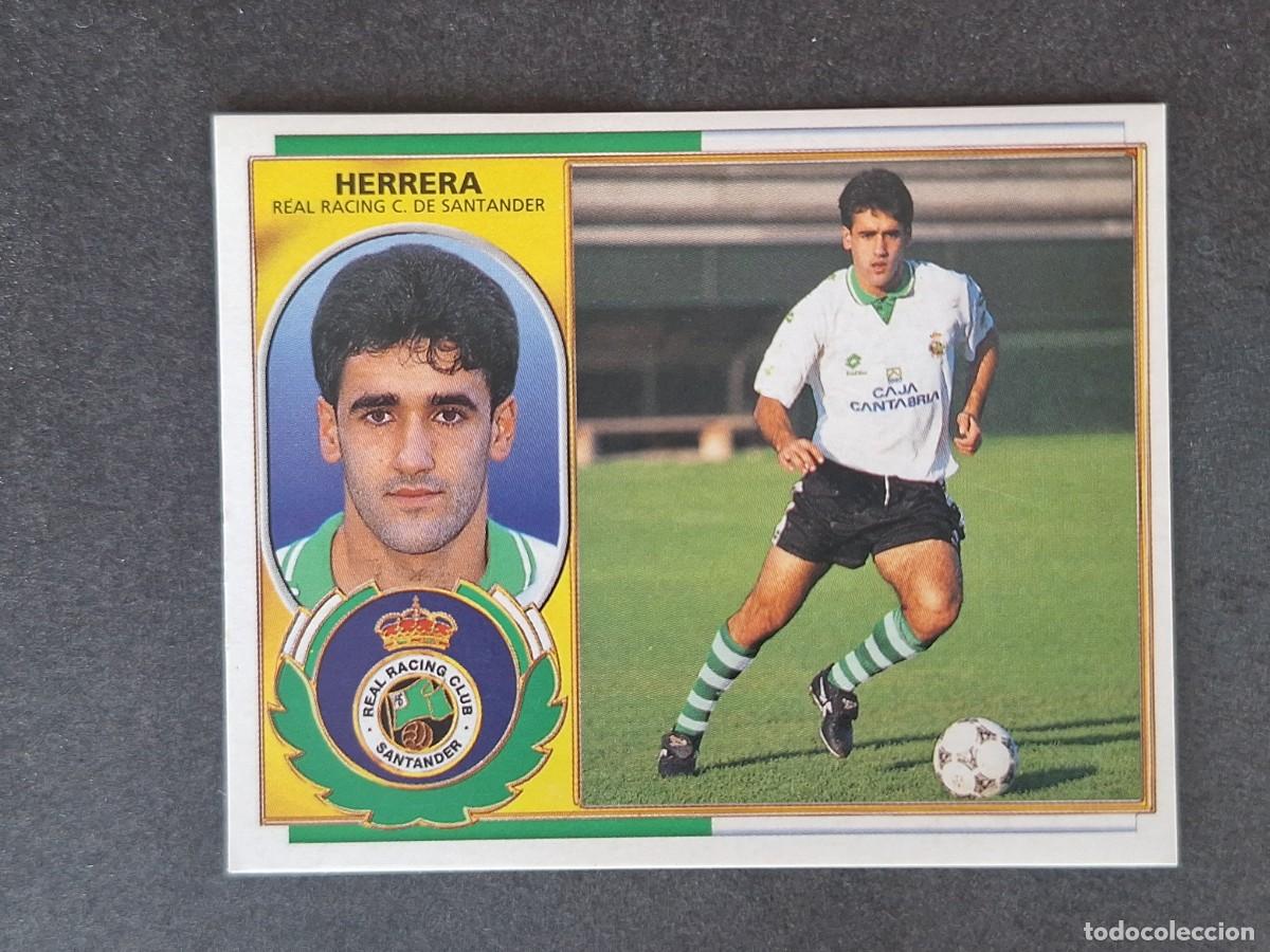 Cromos de f&uacute;tbol: L4 HERRERA RACING DE SANTANDER LIGA ESTE 1996 1997 96 97 NUNCA PEGADO SIN PEGAR