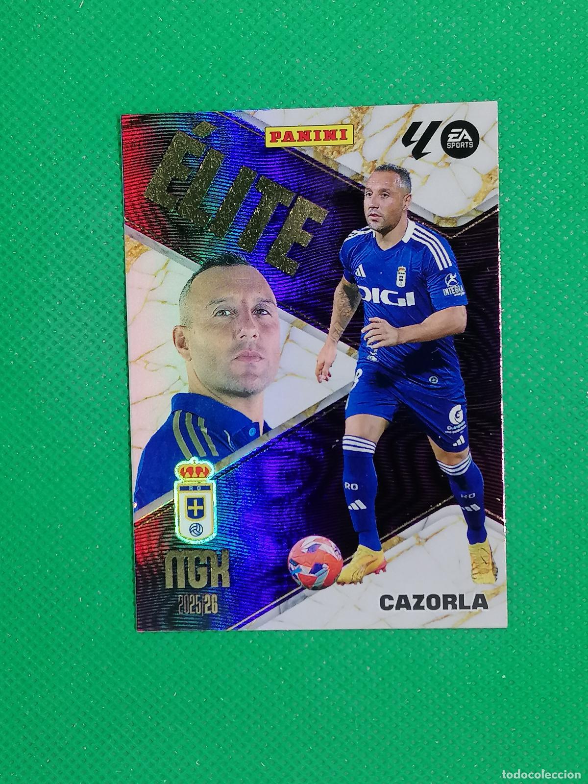 Cromos de f&uacute;tbol: 507 CAZORLA OVIEDO ELITE ⚽ MEGACRACKS LIGA 2025 2026 25 26 ⚽