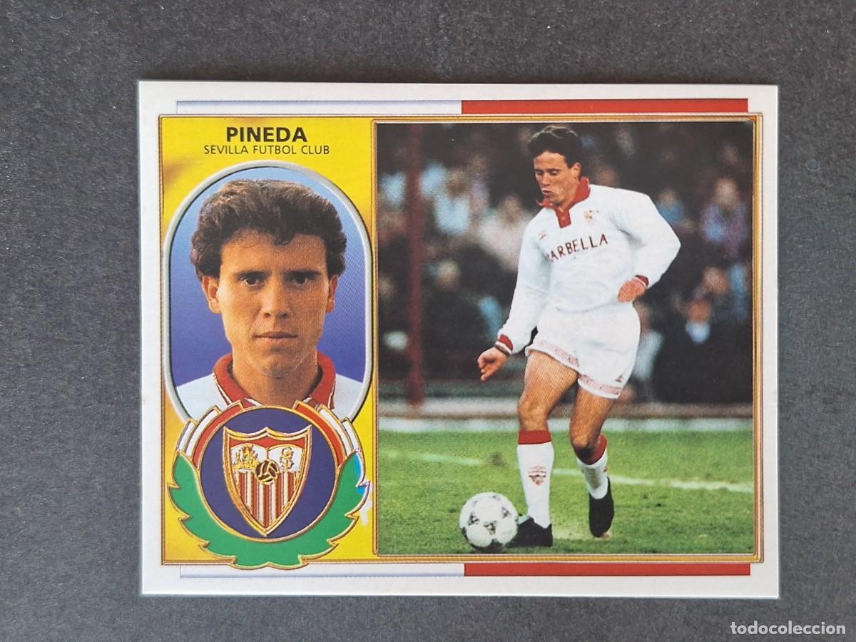 Cromos de f&uacute;tbol: L4 PINEDA SEVILLA F. C. LIGA ESTE 1996 1997 96 97 NUNCA PEGADO SIN PEGAR