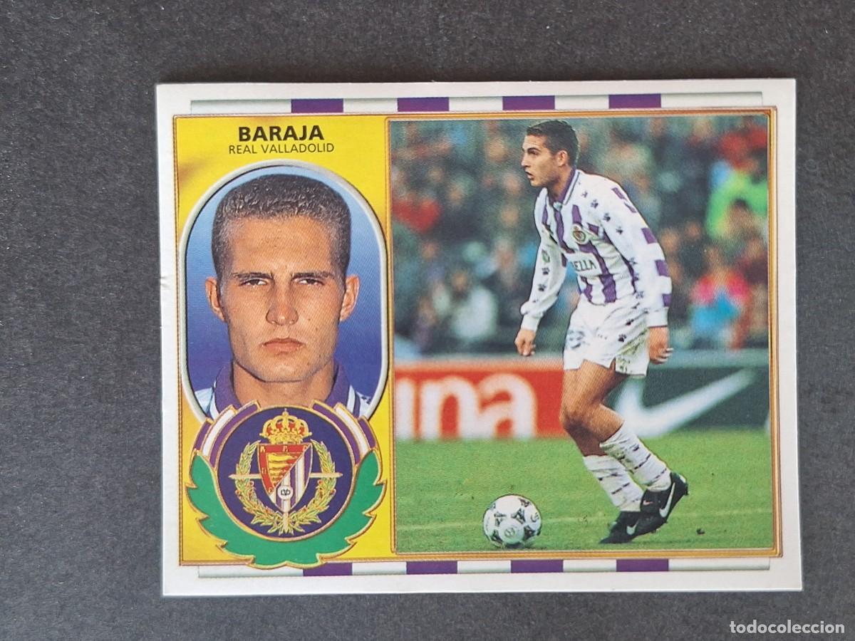 Cromos de f&uacute;tbol: L4 BARAJA REAL VALLADOLID LIGA ESTE 1996 1997 96 97 NUNCA PEGADO SIN PEGAR