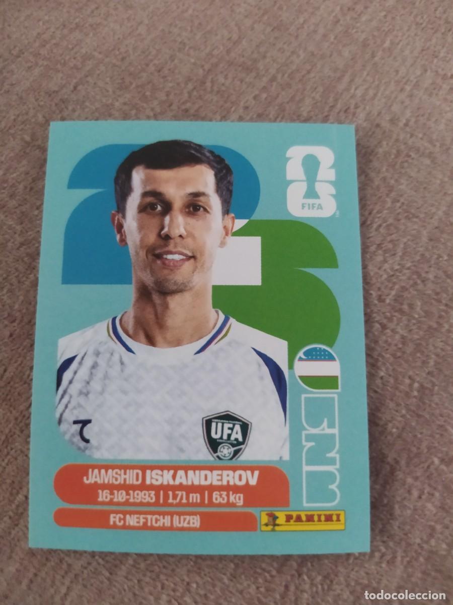 Cromos de f&uacute;tbol: UZB 12 Jamshid ISKANDEROV Uzbekist&aacute;n Mundial 2026 Panini