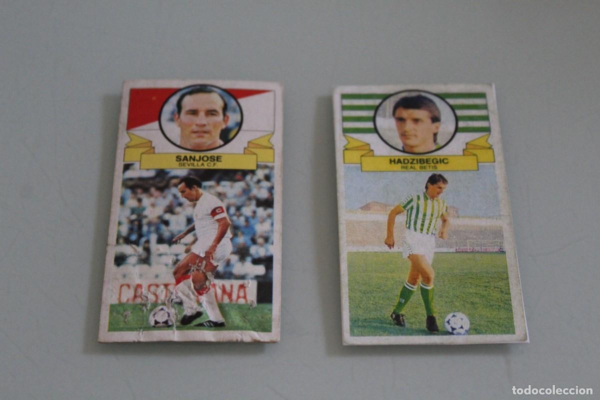 Cromos de f&uacute;tbol: ESTE 85 86 SANJOS&Eacute; RECUPERADO DE &Aacute;LBUM + REGALO (LEER DESCRIPCI&Oacute;N)