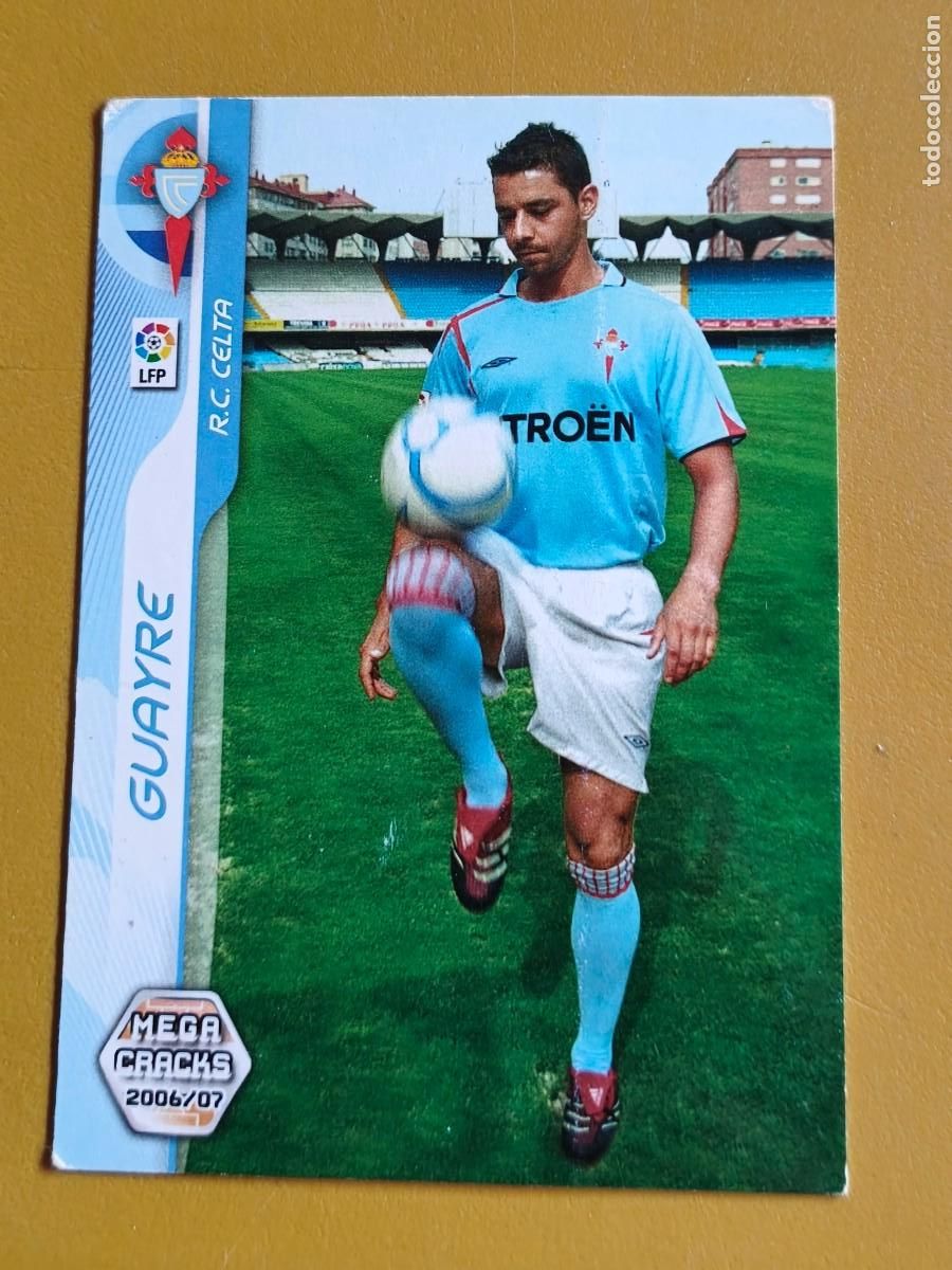 Cromos de f&uacute;tbol: guayre, 2006 07 nuevo fichaje