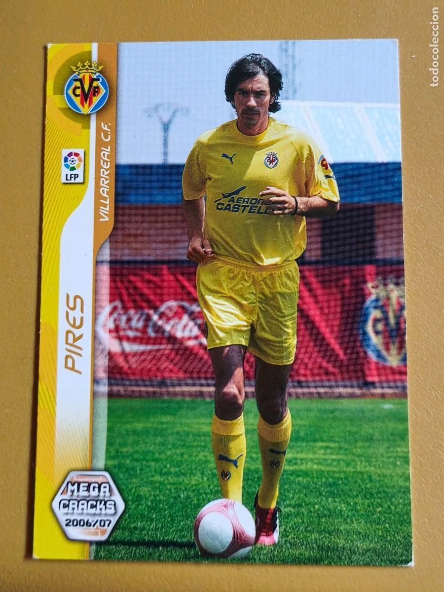 Cromos de f&uacute;tbol: pires, 2006 07 nuevo fichaje