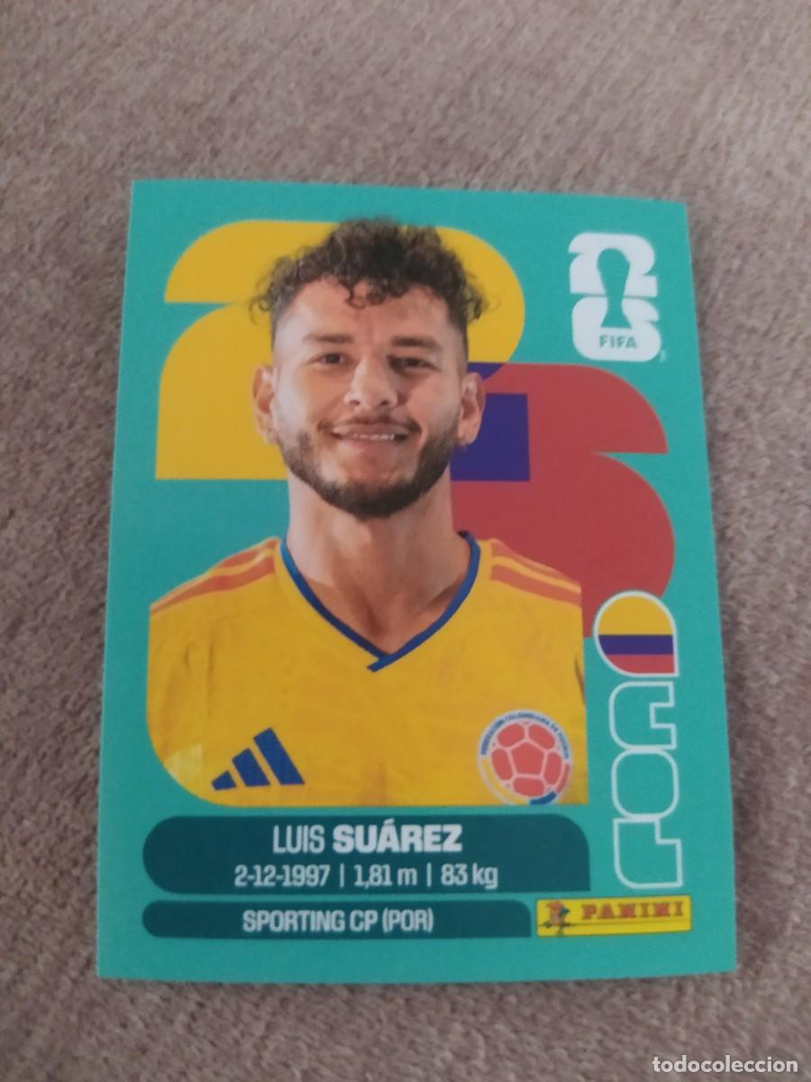 Cromos de f&uacute;tbol: COL 19 Luis SU&Aacute;REZ Colombia Mundial 2026 Panini