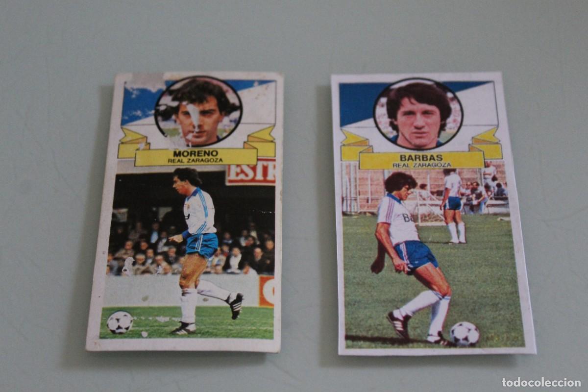 Cartes &agrave; collectionner de Football: ESTE 85 86 MORENO BAJA RECUPERADO DE &Aacute;LBUM + REGALO (LEER DESCRIPCI&Oacute;N)