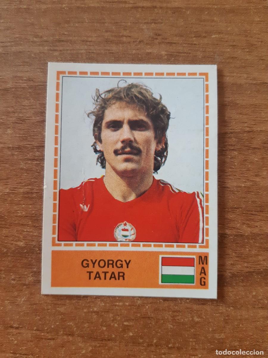 Cromos de f&uacute;tbol: N&deg;221 GYORGY TATAR HUNGR&Iacute;A EUROPA 80 PANINI EURO ITALIA 1980 PANINI.NUNCA PEGADO, SIN PEGAR