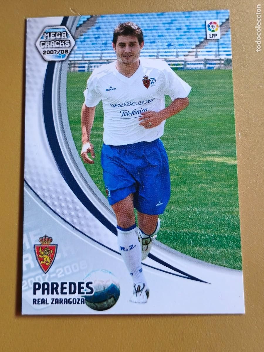 Cromos de f&uacute;tbol: paredes, 2007 08 nuevo fichaje