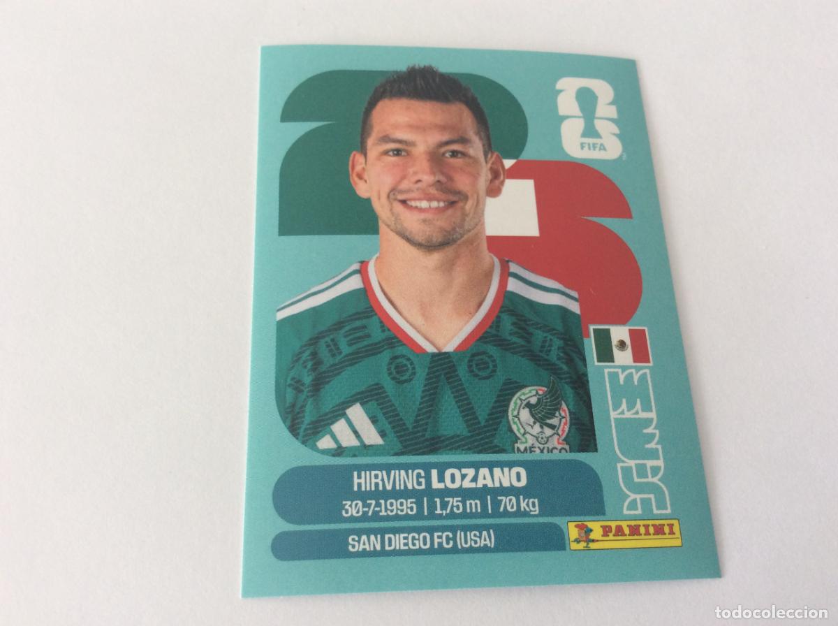 Cromos de f&uacute;tbol: MEX15 MEX 15 Hirving Lozano Mexico Sticker Cromo FIFA World Cup 2026 26 Panini Mundial