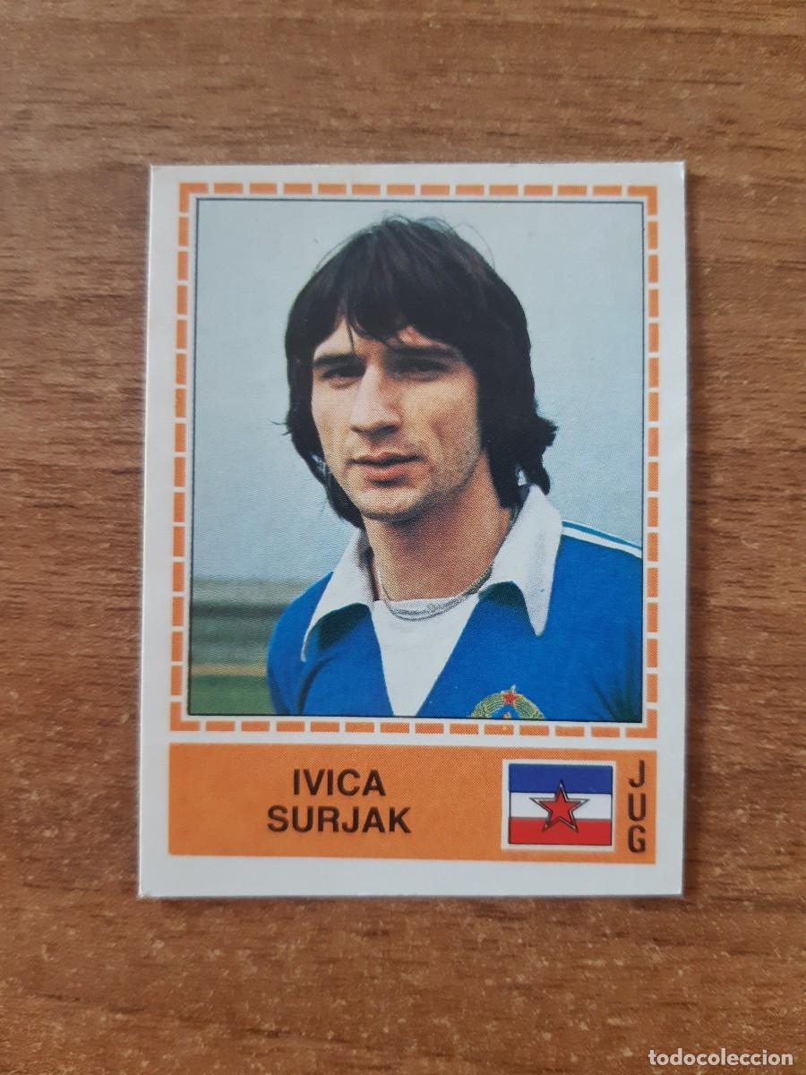 Cromos de f&uacute;tbol: N&deg;216 IVICA SURJAK YUGOSLAVIA EUROPA 80 PANINI EURO ITALIA 1980 PANINI.NUNCA PEGADO, SIN PEGAR