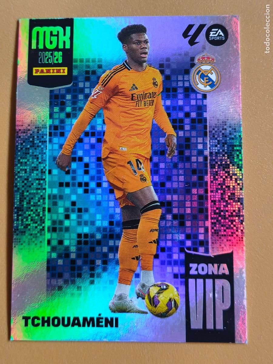 Cromos de f&uacute;tbol: tchouameni, 2025 26 zona vip