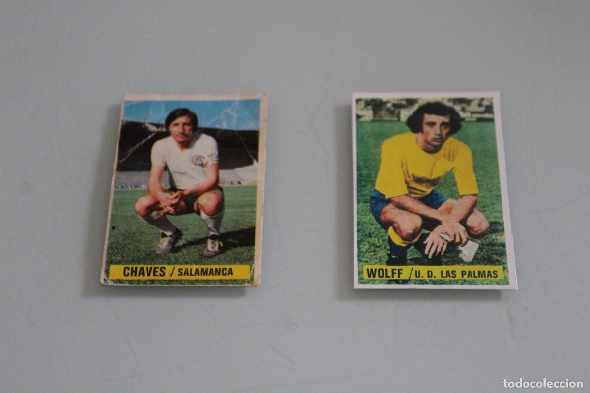 Cromos de f&uacute;tbol: ESTE 74 75 CHAVES RECUPERADO DE &Aacute;LBUM + REGALO (LEER DESCRIPCI&Oacute;N)
