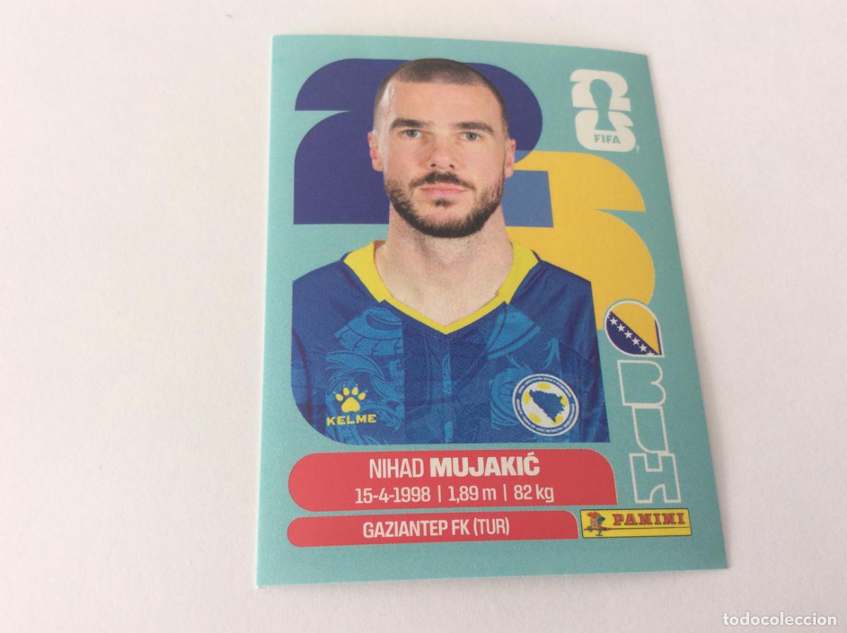 Cartes &agrave; collectionner de Football: BIH6 BIH 6 Nihad Mujakic Bosnia Sticker Cromo FIFA World Cup 2026 26 Panini Mundial