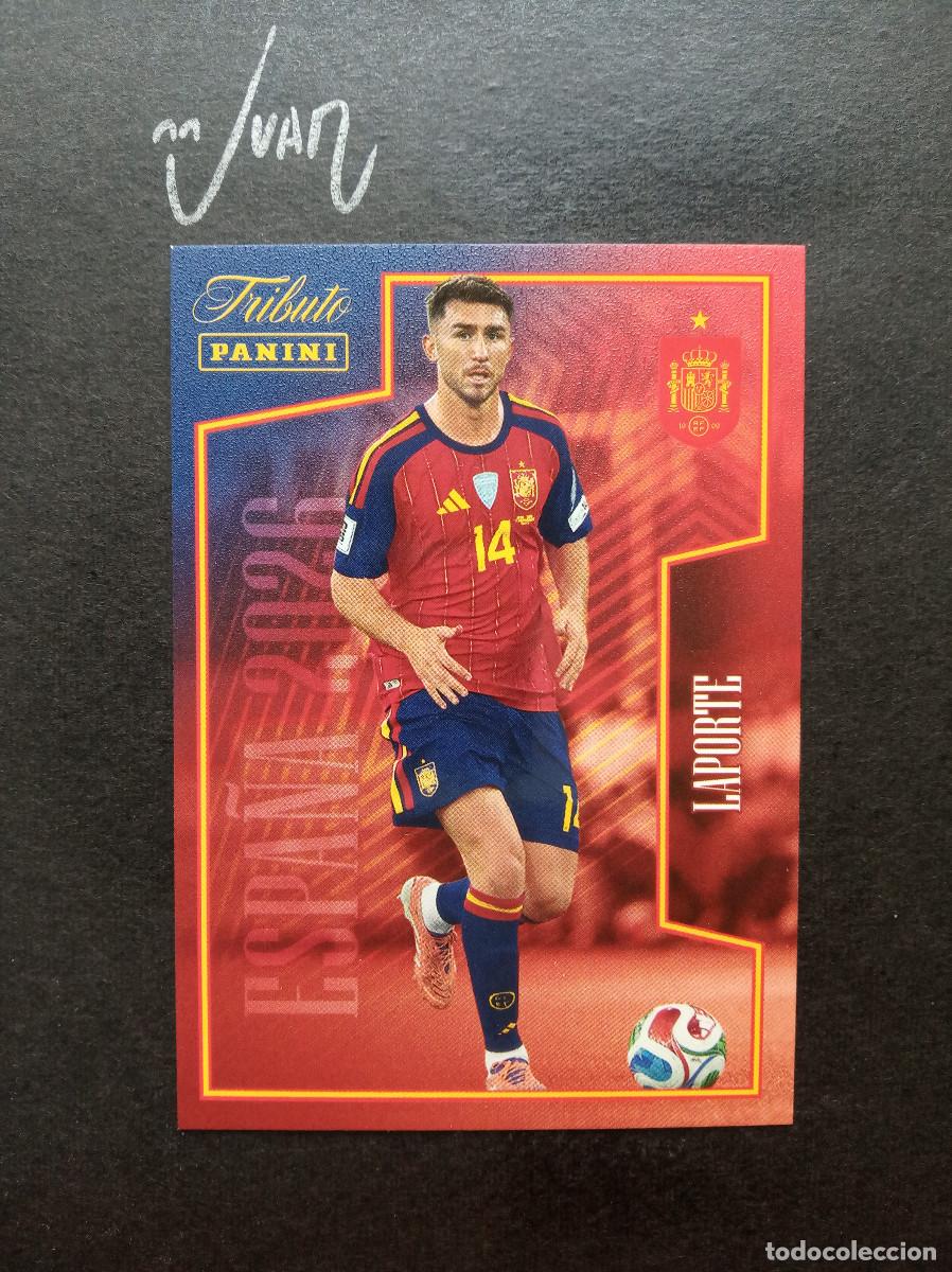Cromos de Futebol: N&ordm; 47 LAPORTE ESPA&Ntilde;A ATHLETIC CLUB BILBAO⚽ PANINI &reg; TRIBUTO SELECCION ESPA&Ntilde;OLA 2026 MUNDIAL 26 NUEVO