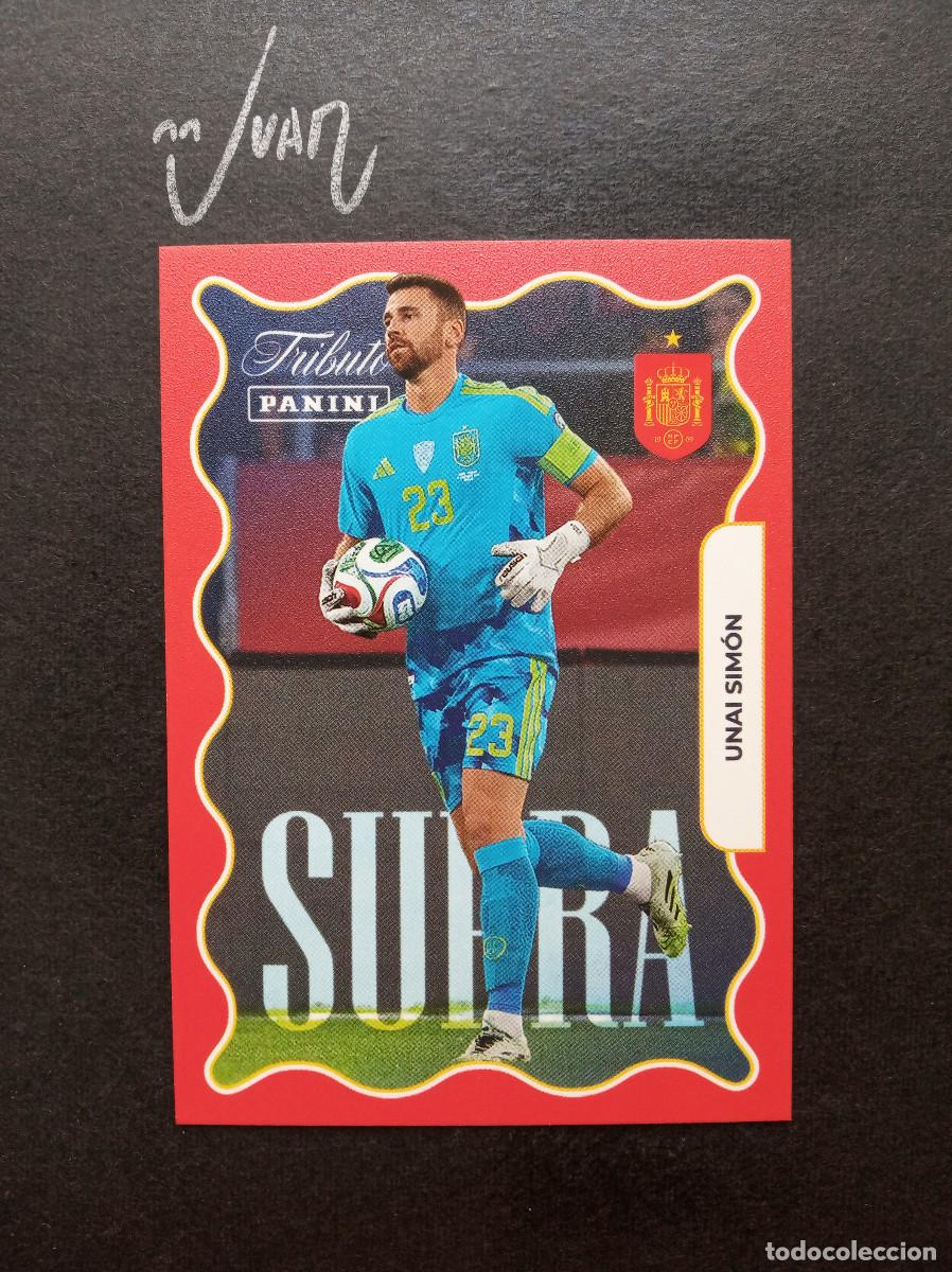 Cromos de Futebol: N&ordm; 71 UNAI SIMON ESPA&Ntilde;A ATHLETIC CLUB ⚽ PANINI &reg; TRIBUTO SELECCION ESPA&Ntilde;OLA 2026 MUNDIAL 26 NUEVO