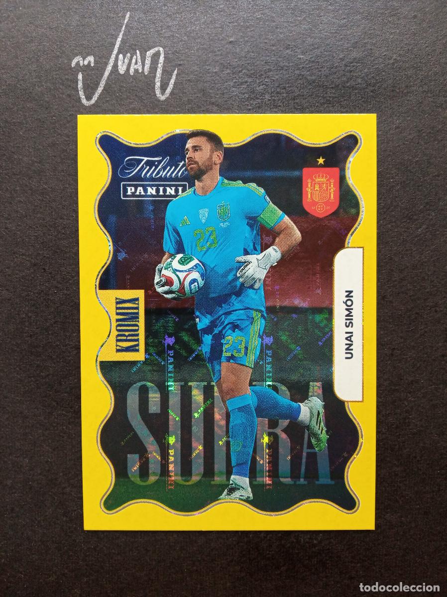 Cromos de Futebol: KO 71 KROMIX GOLD UNAI SIMON ESPA&Ntilde;A ATHLETIC CLUB ⚽ PANINI &reg; TRIBUTO SELECCION ESPA&Ntilde;OLA 2026 MUNDIAL