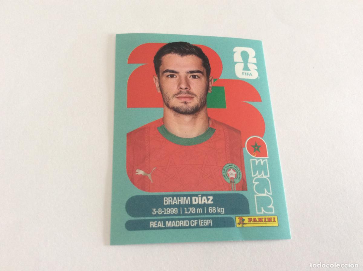 Cartes &agrave; collectionner de Football: MAR19 MAR 19 Brahim Diaz Marruecos Sticker Cromo FIFA World Cup 2026 26 Panini Mundial