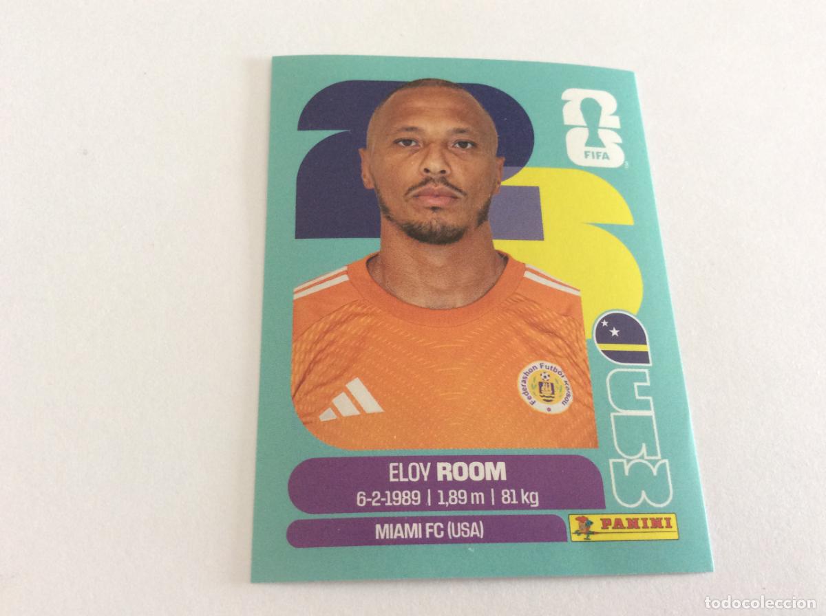 Cromos de f&uacute;tbol: CUW2 CUW 2 Eloy Room Cura&ccedil;ao Sticker Cromo FIFA World Cup 2026 26 Panini Mundial
