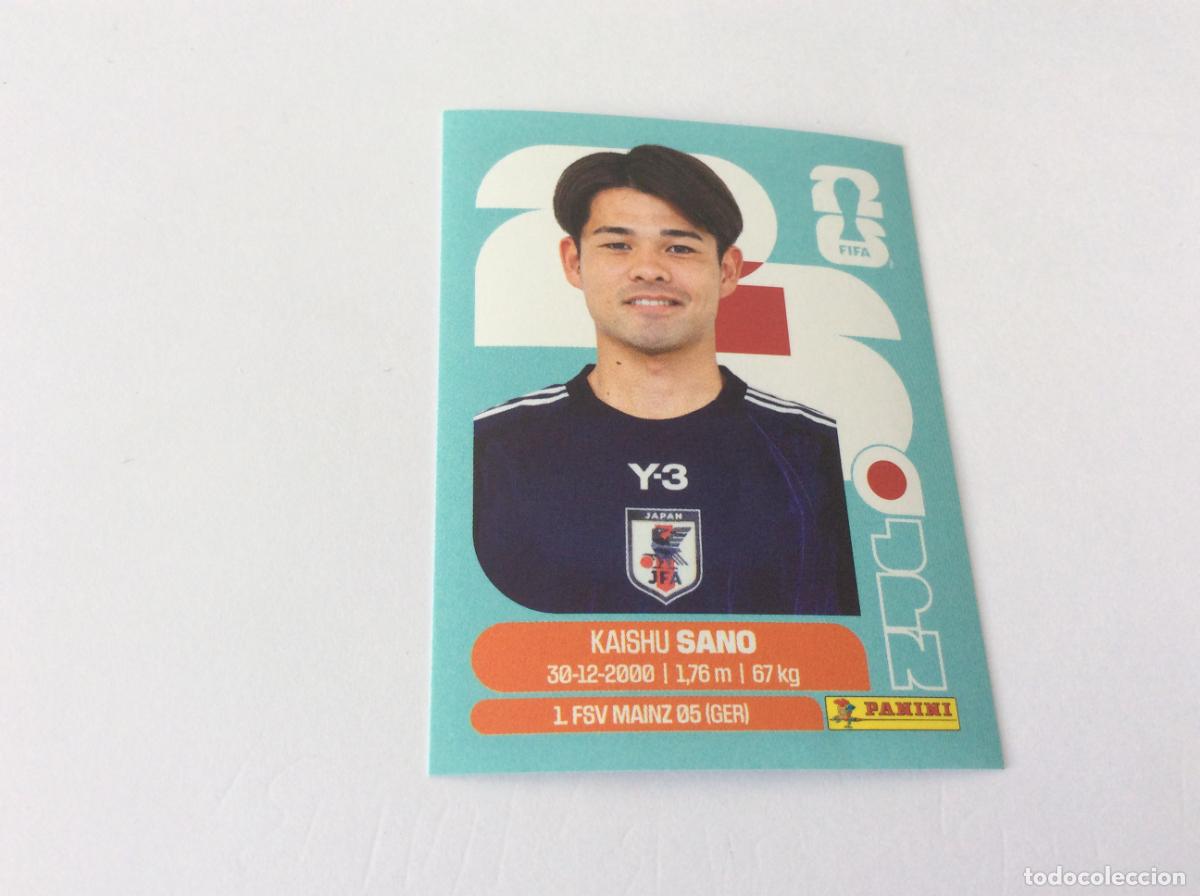 Cromos de f&uacute;tbol: JPN8 JPN 8 Kaishu Sano Jap&oacute;n Sticker Cromo FIFA World Cup 2026 26 Panini Mundial
