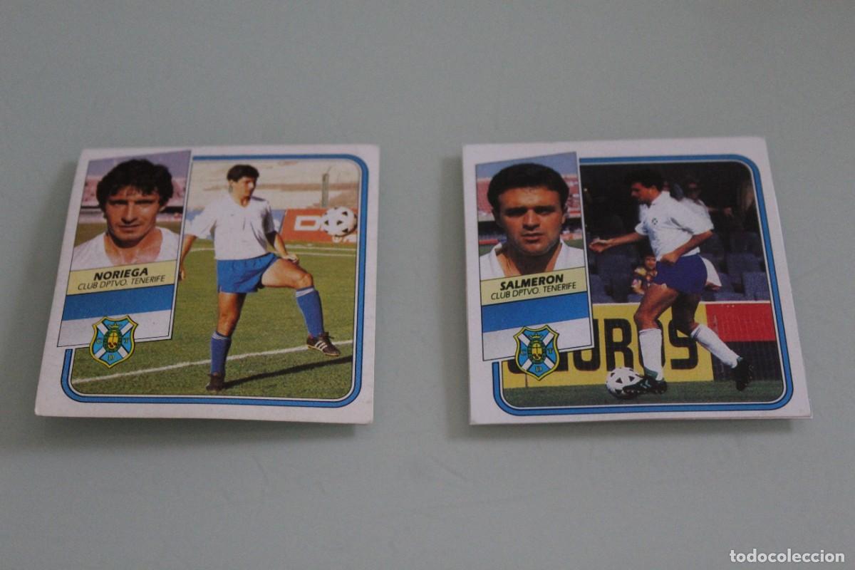 Cromos de f&uacute;tbol: ESTE 89 90 NORIEGA BAJA RECUPERADO DE &Aacute;LBUM + REGALO (LEER DESCRIPCI&Oacute;N)