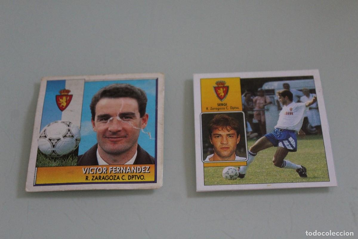 Cromos de f&uacute;tbol: ESTE 92 93 VICTOR FERN&Aacute;NDEZ RECUPERADO DE &Aacute;LBUM + REGALO (LEER DESCRIPCI&Oacute;N)