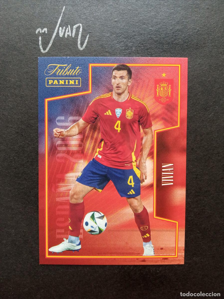 Cromos de f&uacute;tbol: N&ordm; 46 DANI VIVIAN ESPA&Ntilde;A ATHLETIC CLUB BILBAO ⚽ PANINI &reg; TRIBUTO SELECCION ESPA&Ntilde;OLA 2026 MUNDIAL 26