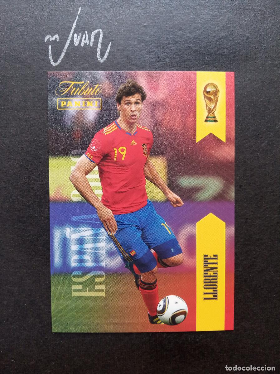 Cromos de f&uacute;tbol: 19 FERNANDO LLORENTE ESPA&Ntilde;A ATHLETIC CLUB BILBAO ⚽ PANINI &reg; TRIBUTO SELECCION ESPA&Ntilde;OLA 2026 MUNDIAL