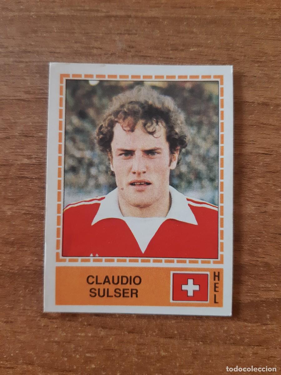 Cromos de f&uacute;tbol: N&deg;212 CLAUDIO SULSER SUIZA EUROPA 80 PANINI EURO ITALIA 1980 PANINI.NUNCA PEGADO, SIN PEGAR