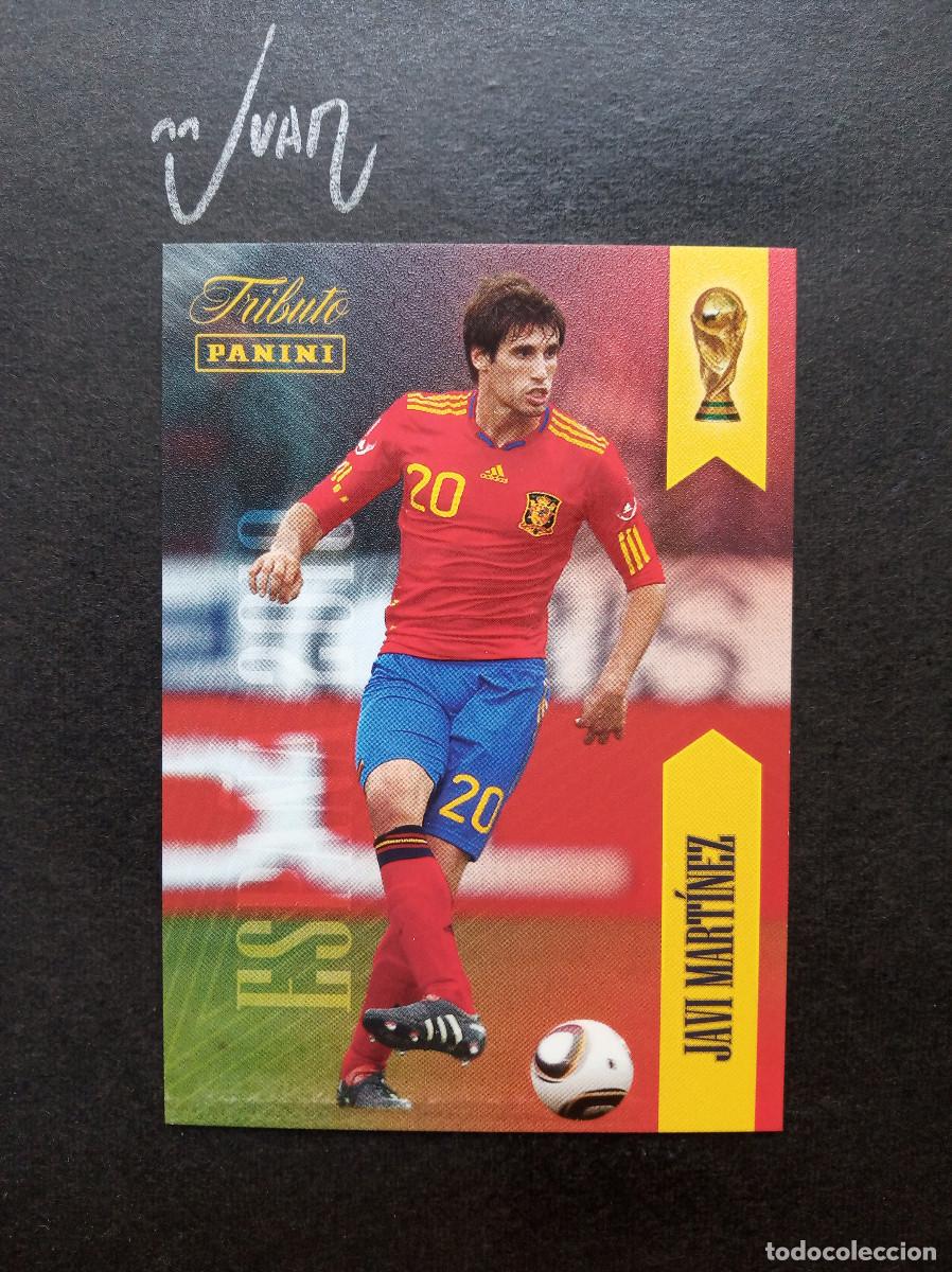 Cromos de f&uacute;tbol: 20 JAVI MARTINEZ ESPA&Ntilde;A ATHLETIC CLUB BILBAO ⚽ PANINI &reg; TRIBUTO SELECCION ESPA&Ntilde;OLA 2026 MUNDIAL 2010