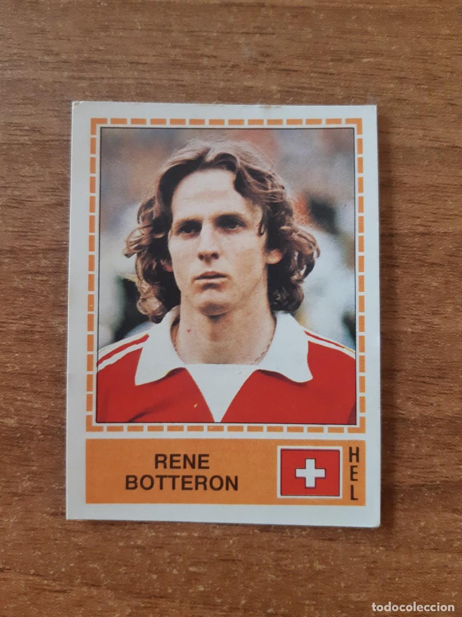 Cromos de f&uacute;tbol: N&deg;211 RENE BOTTERON SUIZA EUROPA 80 PANINI EURO ITALIA 1980 PANINI.NUNCA PEGADO, SIN PEGAR