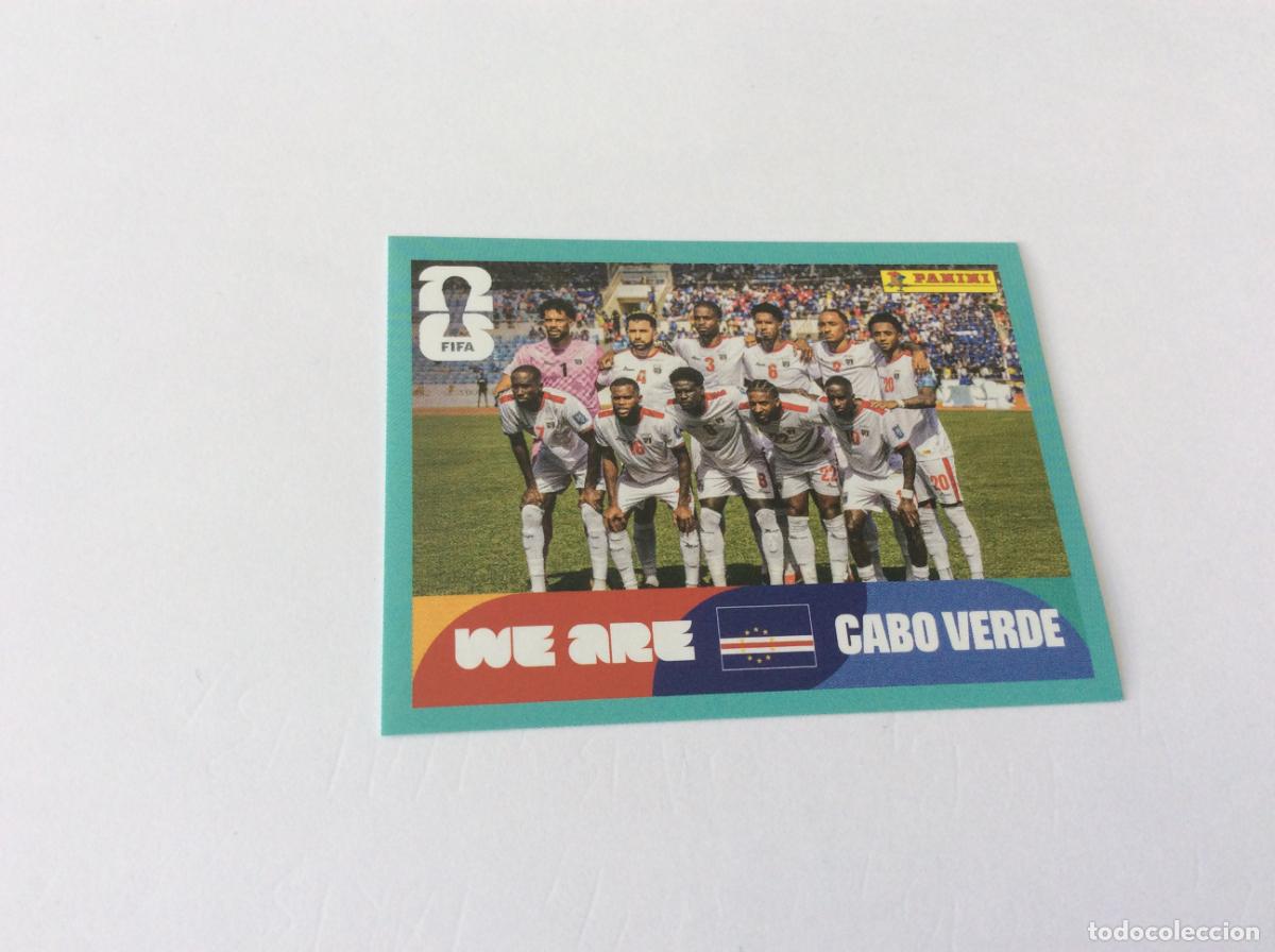 Cromos de f&uacute;tbol: CPV13 CPV 13 Equipo Cabo Verde Sticker Cromo FIFA World Cup 2026 26 Panini Mundial