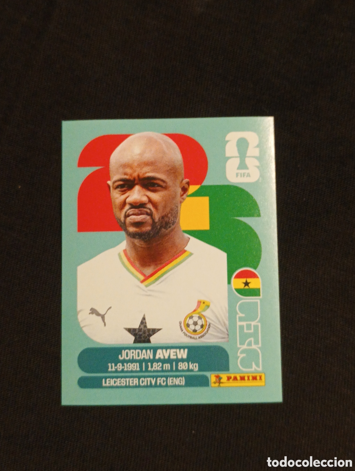 Cromos de f&uacute;tbol: mundial panini 2026 Jordan ayew