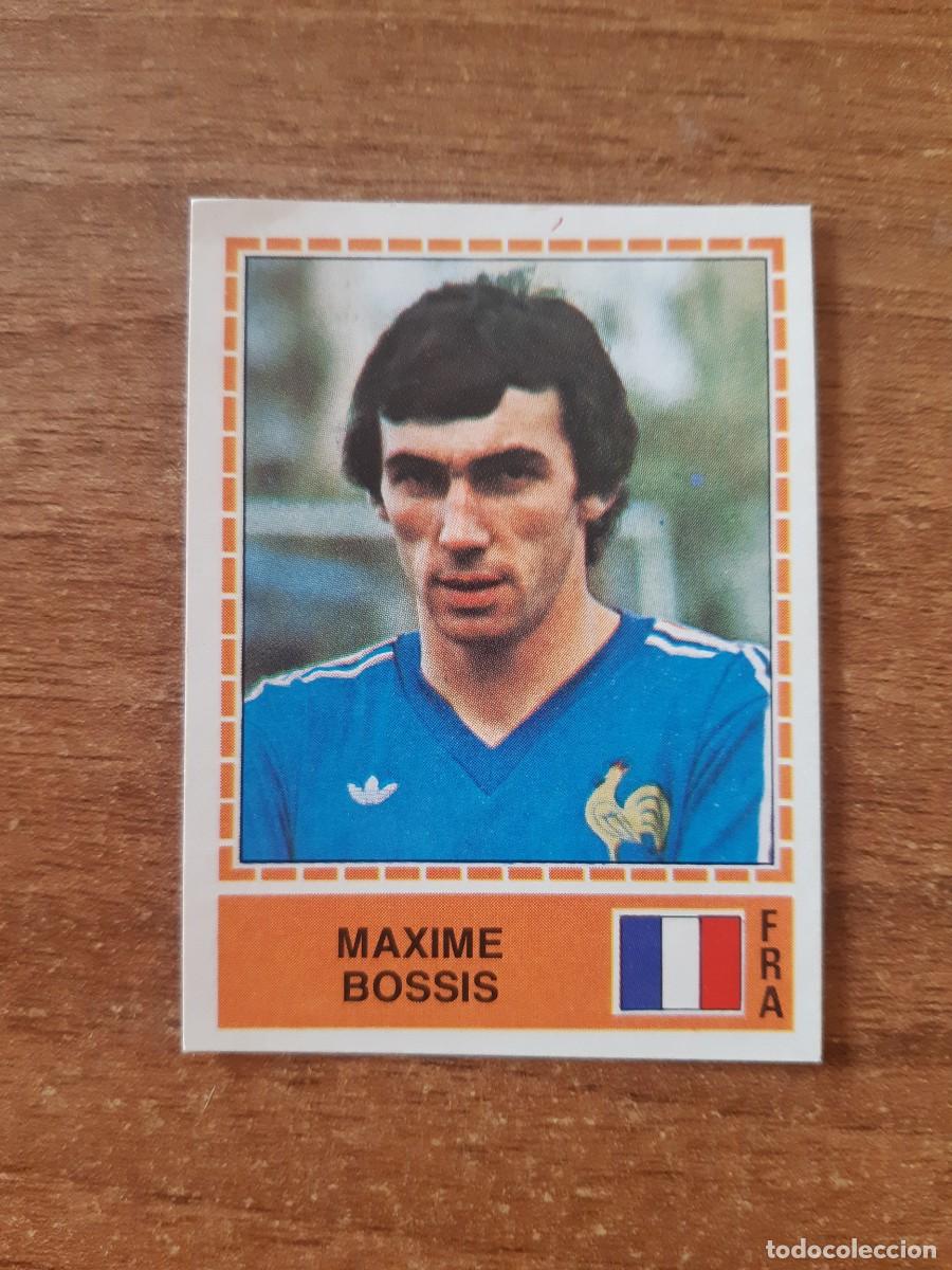 Cromos de f&uacute;tbol: N&deg;205 MAXIME BOSSIS FRANCIA EUROPA 80 PANINI EURO ITALIA 1980 PANINI.NUNCA PEGADO, SIN PEGAR