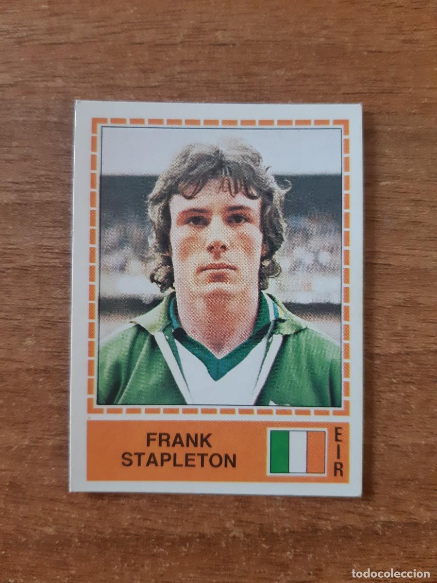 Cromos de f&uacute;tbol: N&deg;201 FRANK STAPLETON EIRE IRLANDA EUROPA 80 PANINI EURO ITALIA 1980 PANINI.NUNCA PEGADO, SIN PEGAR
